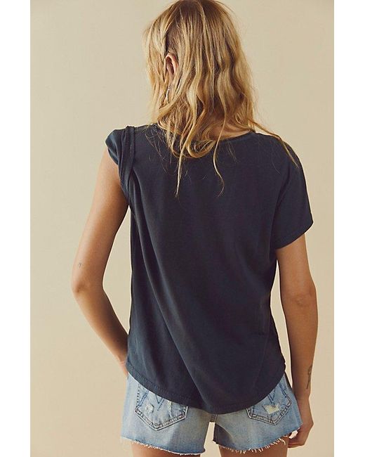 Daydreamer Blue Fleetwood Mac Rumours U-neck Tee