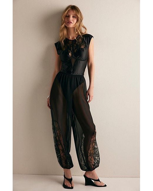 Nightcap Black Corset V Bodysuit