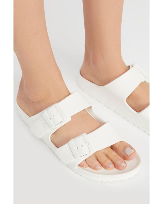 eva arizona birkenstock white