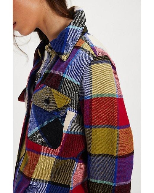 Free People Multicolor Winnie Plaid Shirt