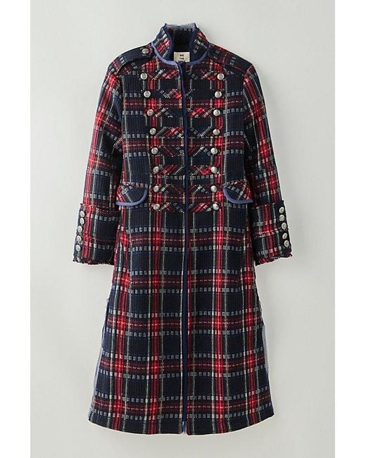 Free People Blue Ace Of Swords Duster Jacket