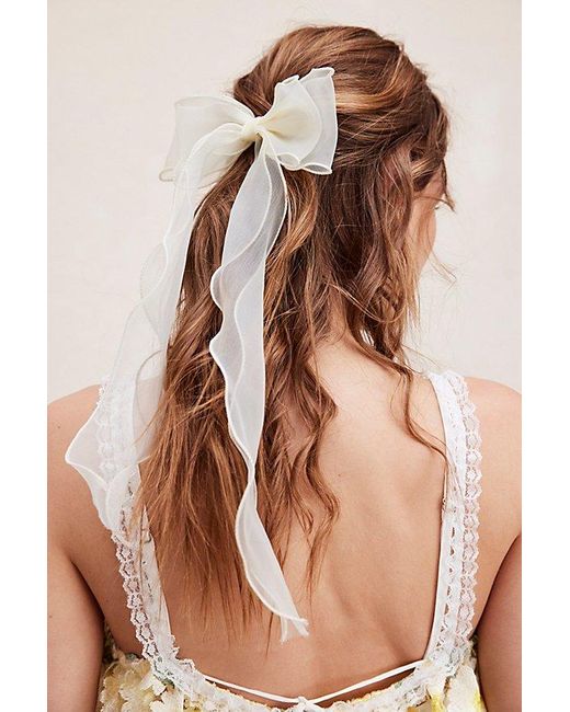 Free People Brown Lady Bow