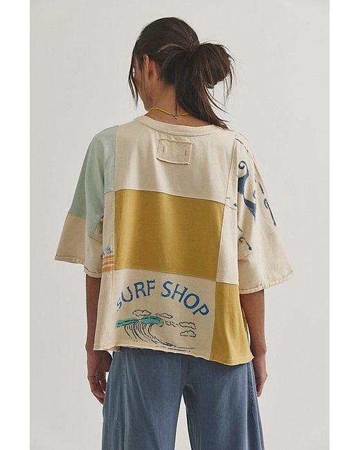 Free People Multicolor Rock The Boat Tee By