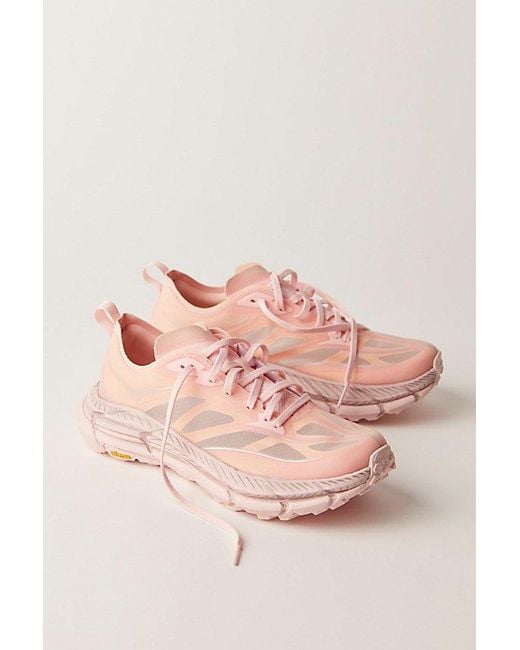 Hoka One One Orange Hoka Mafate Speed 4 Lite Sneakers