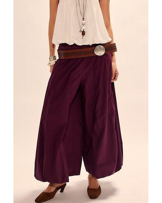 free-est Black Bubble Pop Cropped Balloon Pants By