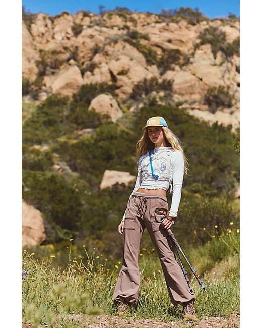 Fp Movement Brown Cascade Cool Climber Pants