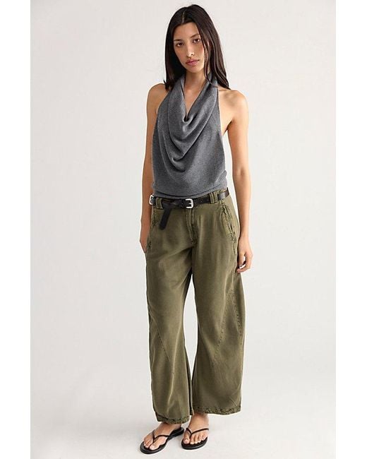 geel Multicolor Vega Cowl Neck Top