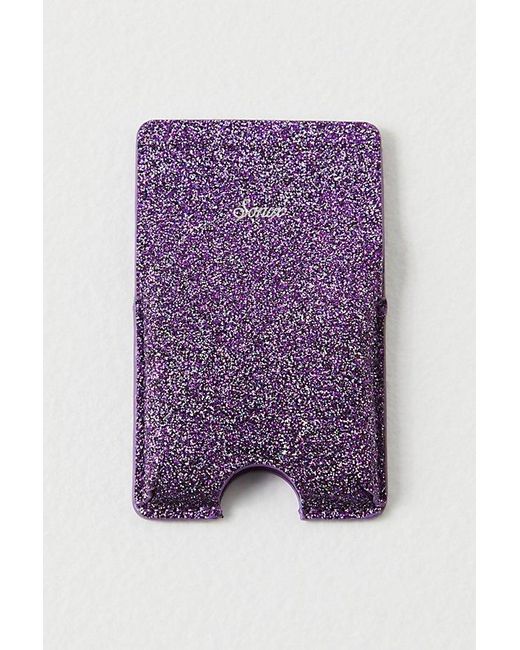 Free People Purple Sonix Magnetic Wallet At In Amethyst