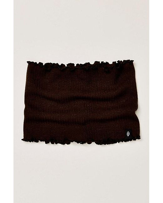Free People Black Barre Extra Wide Soft Headband