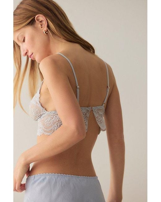 Intimately By Free People Multicolor Last Dance Lace Longline Bralette By