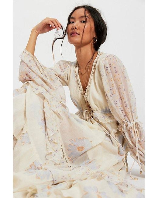 Free People Natural Calypso Maxi Dress
