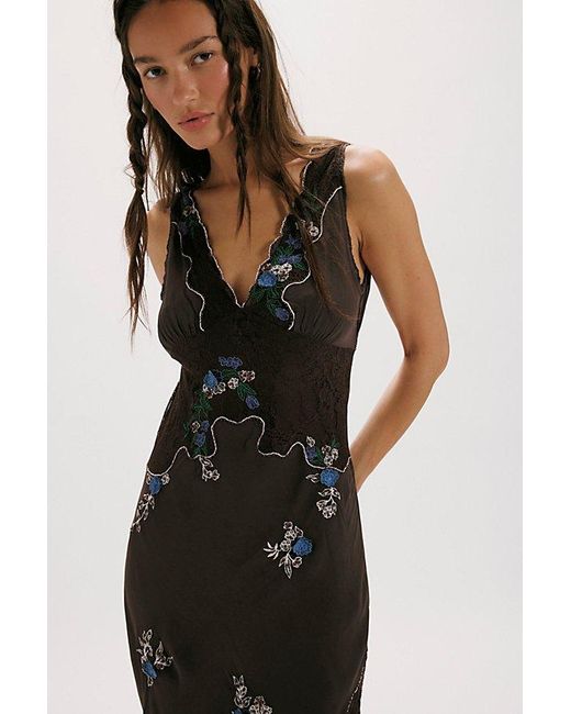 Free People Multicolor Meet Again Midi Dress