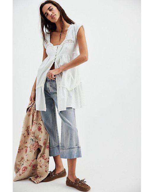 Free People Alessia Mini Dress in Brown | Lyst