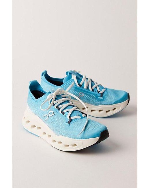 On Shoes Blue Cloudsurfer Max Sneakers