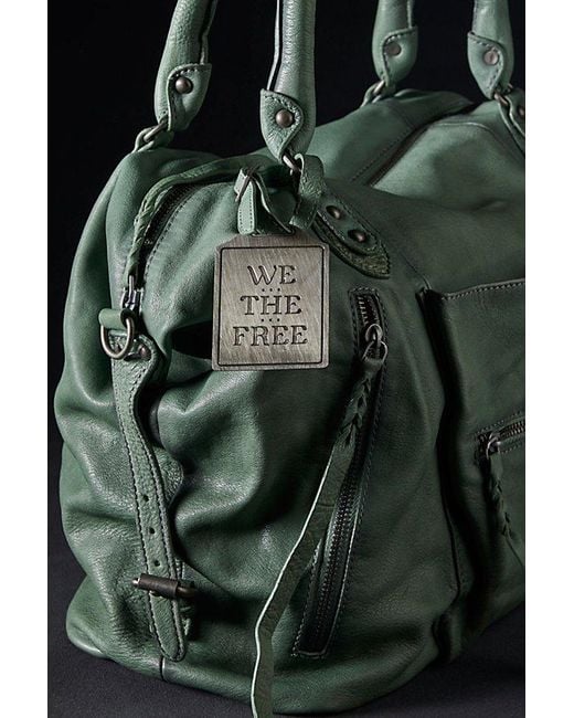 Free People Green We The Free Emerson Tote Bag