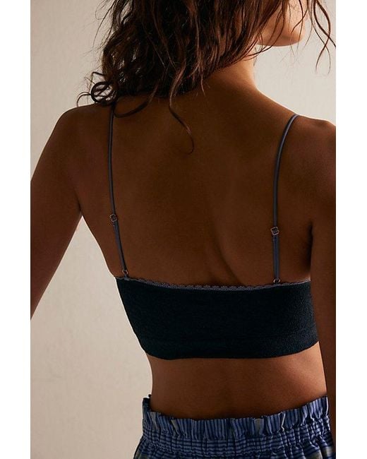 Intimately By Free People Brown Sweet Point Seamless Longline Bralette By