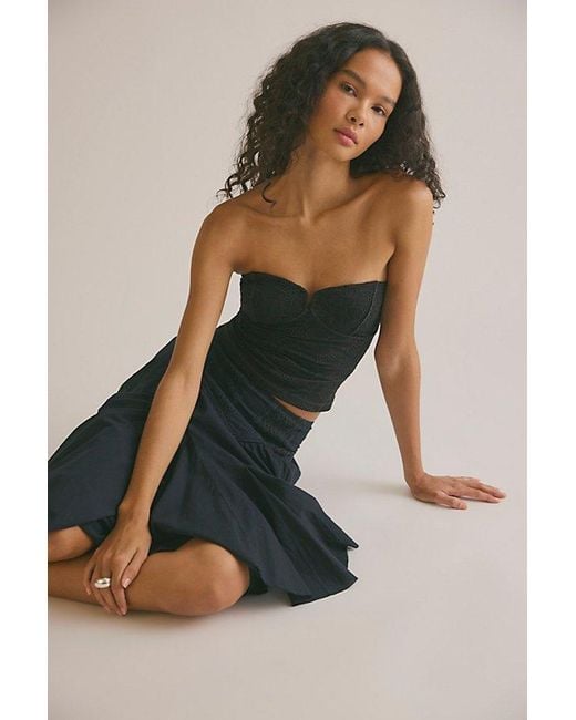 Intimately By Free People Black Ever Afternoon Tube Top By
