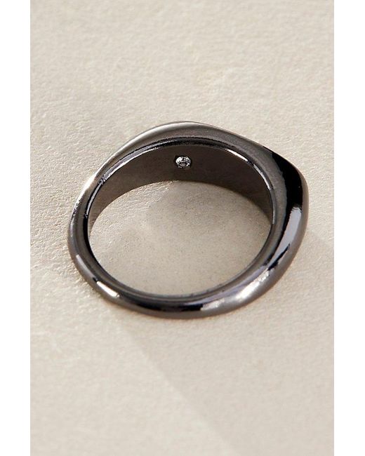 Free People Multicolor Tough Love Pinky Ring