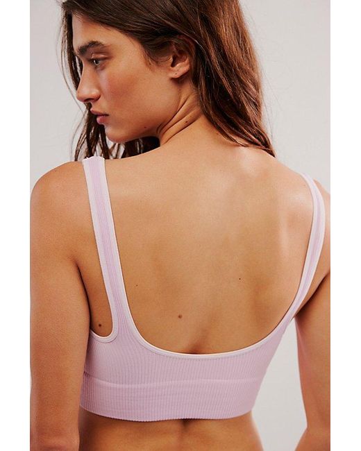 Intimately By Free People Pink Lost On You Bralette