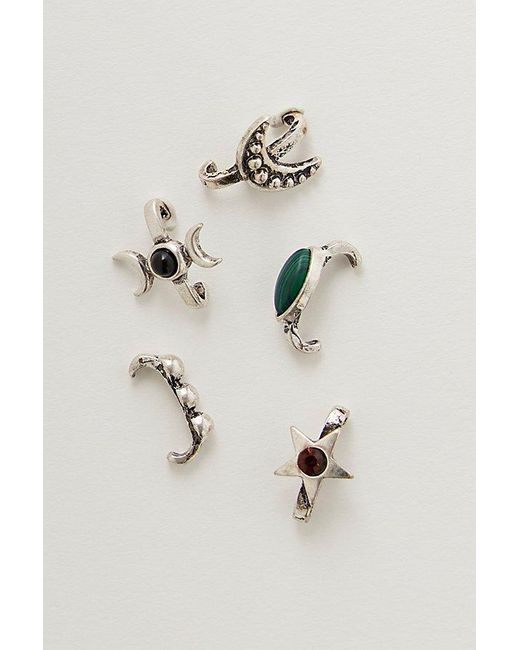 Free People Blue Sandal Charm Set