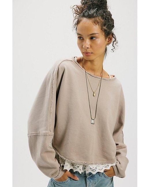 Free People Natural To The East Pullover