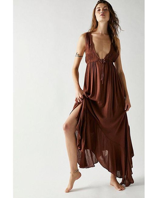 free-est Brown Showstopper Midi