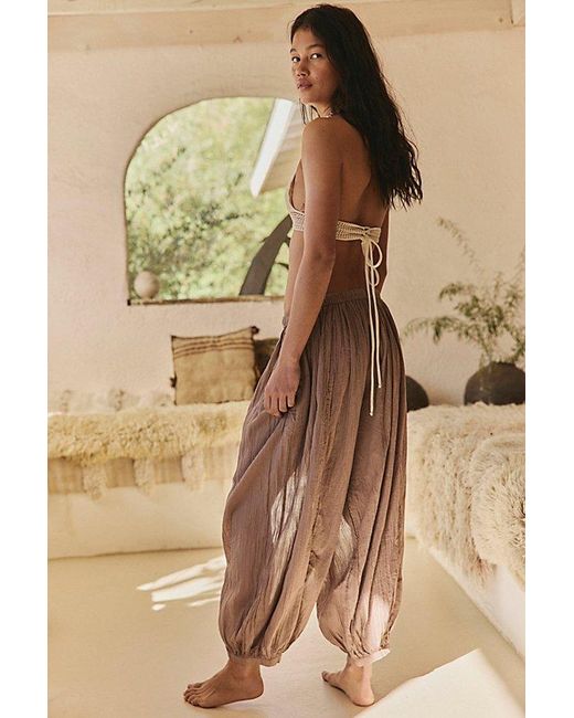 free-est Black Playa Party Balloon Pants By