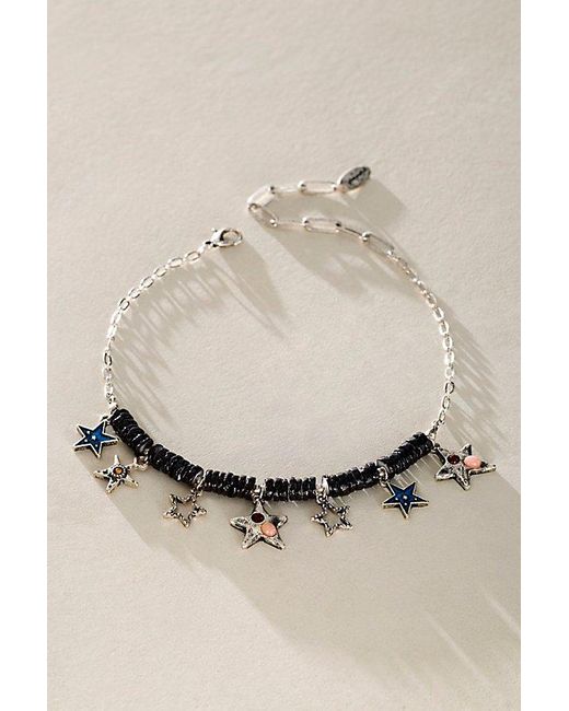 Free People Natural Azura Charm Anklet