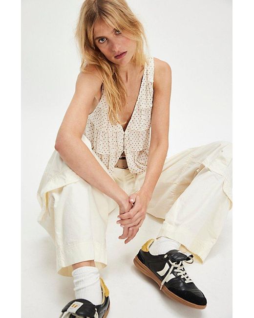 Free People Natural Ruffle Me Up Set