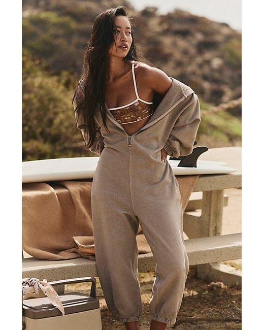 Fp Movement Brown Wind Down One-Piece
