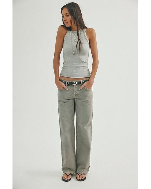 Free People Multicolor Tennessee Low-Rise Boyfriend Jeans