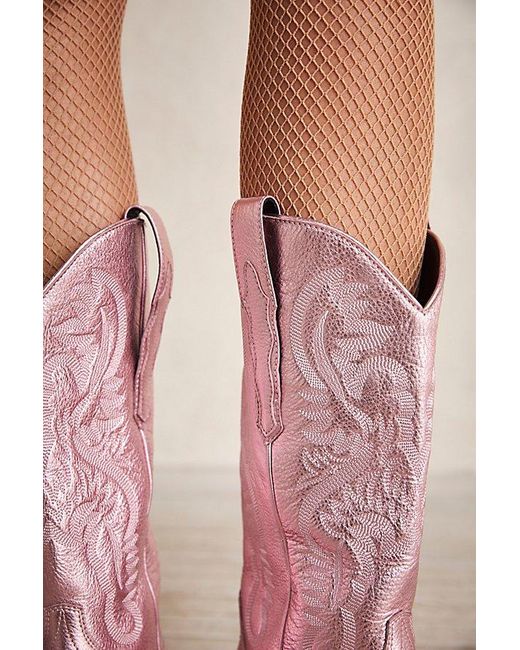 Jeffrey Campbell Pink Dagget Western Boots