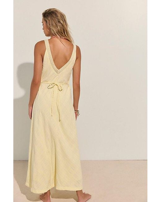 free-est Natural Adela Maxi Dress By