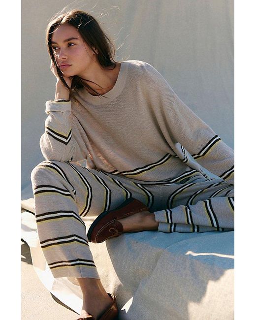 free-est Gray Mariner Sweater Co-ord