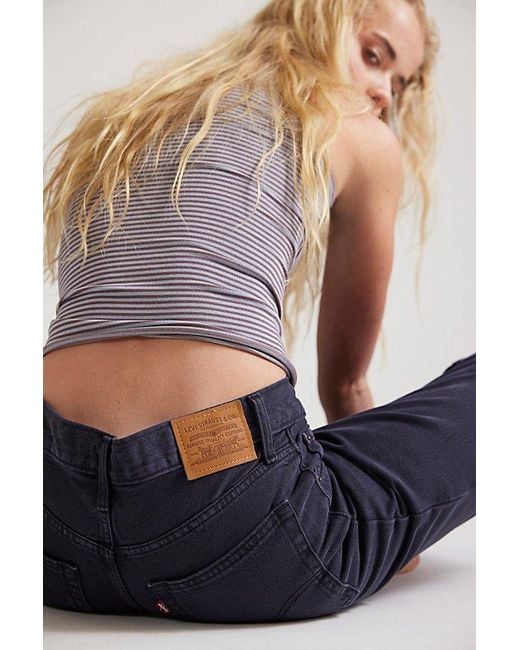 Levi's Blue Loose Boot Jeans