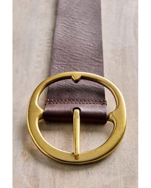 Free People Brown Brando Hip Belt