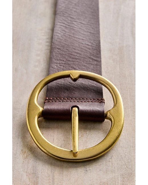 Free People Brown Brando Hip Belt