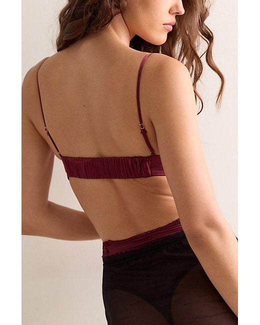 Intimately By Free People Brown Nolita Asymmetrical Bralette By