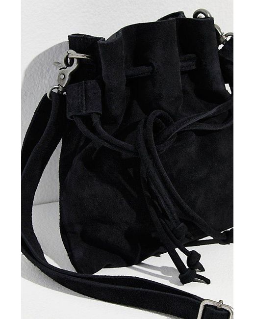 Free People Natural Billie Suede Crossbody