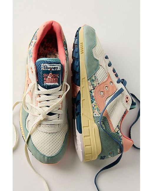 Saucony Multicolor Shadow 5000 Floral Sneakers