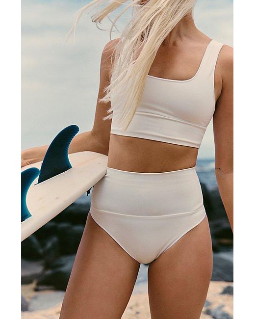 It's Now Cool Brown The Contour High-waist Surf Bottoms