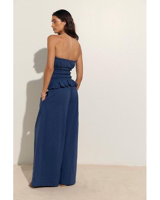 free-est Blue Don'T Call Me Pant Set By