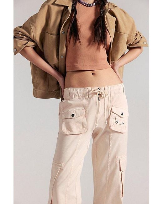 Free People Multicolor Tahiti Cargo Trousers By