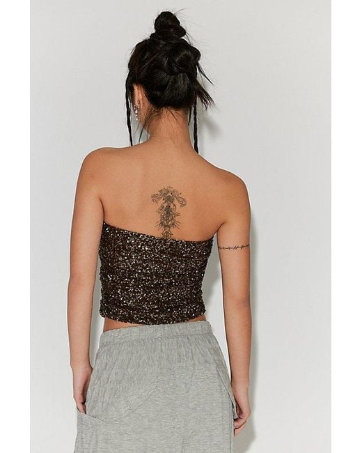 Intimately By Free People Black Leading The Way Tube Top By