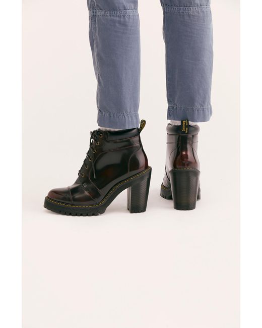 averil dr martens cherry red