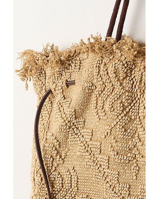 Free People Brown Tufted Tote
