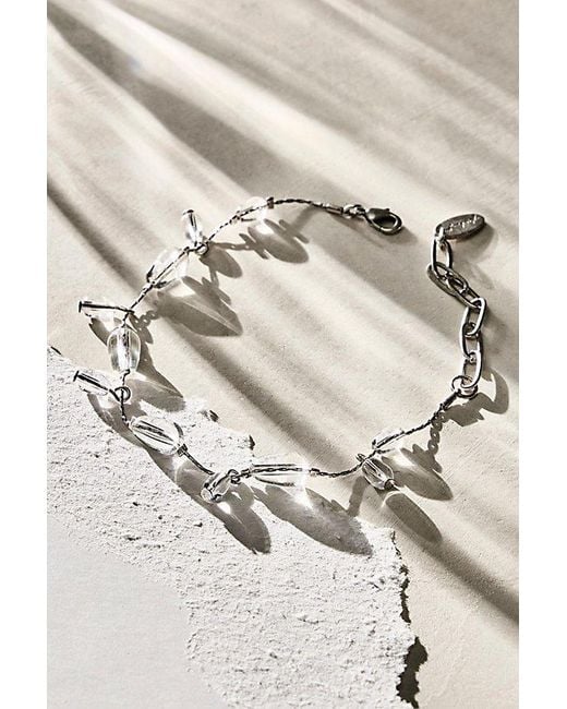 Free People Natural Dewdrop Bracelet