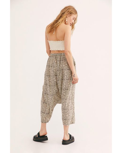 Free People Multicolor The Cotton Garcon Trousers By Magnolia Pearl