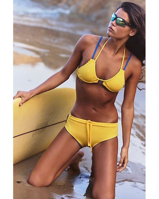 Waysyders Blue Reversible Bikini Bottoms