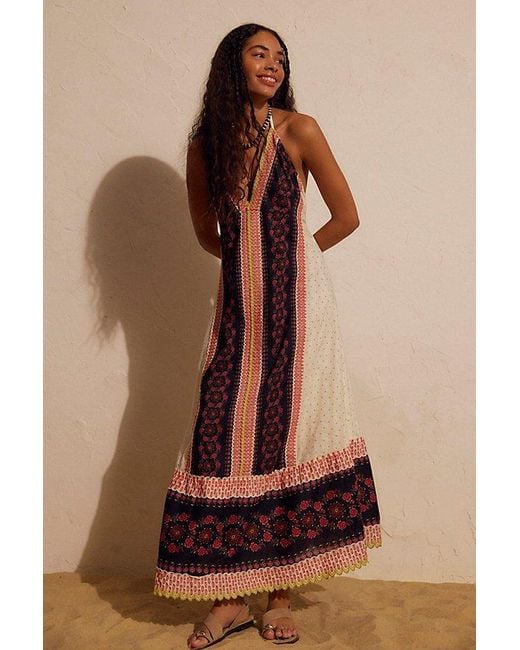 Free People Brown Serene Maxi Dress